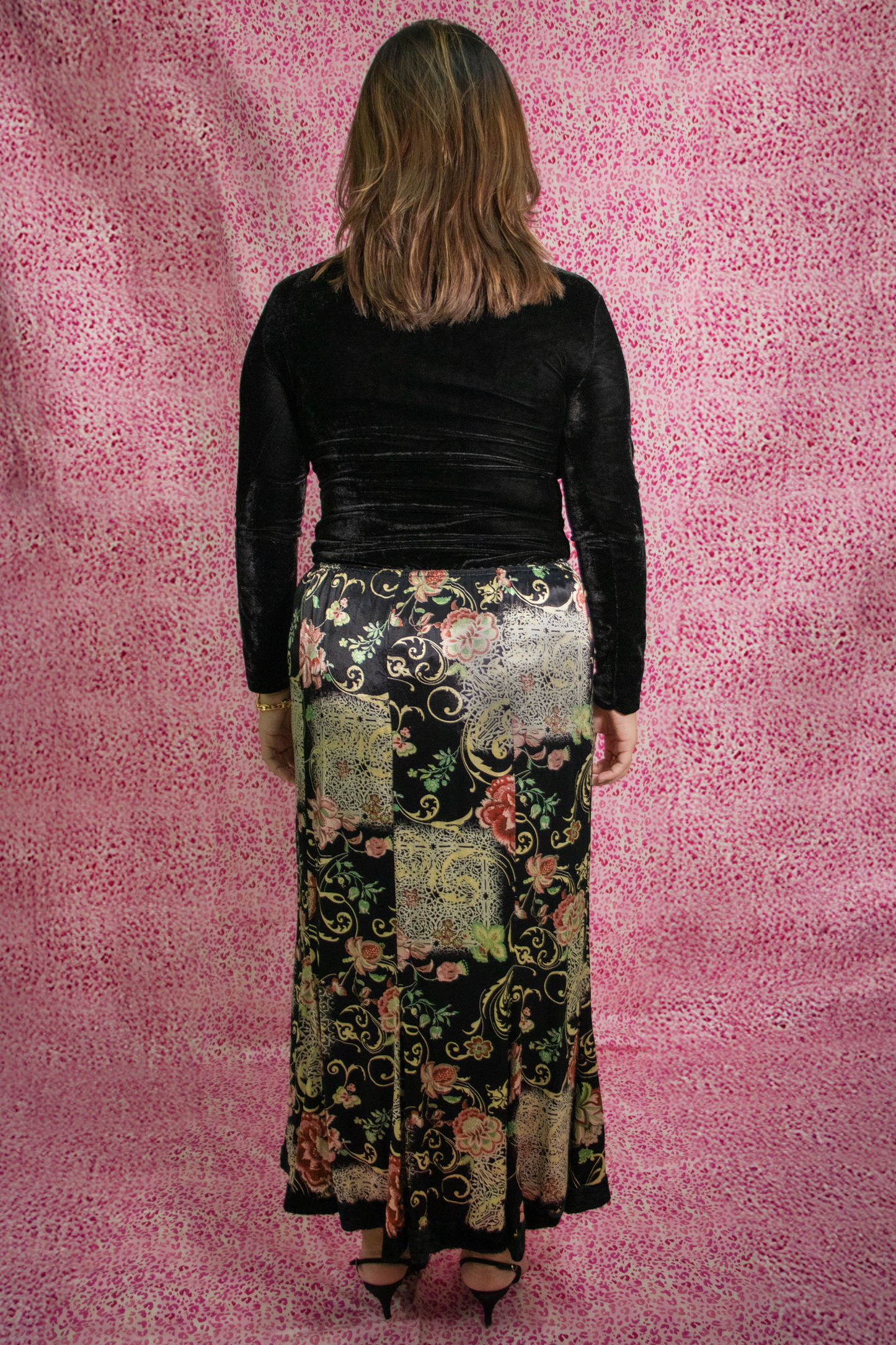 Verge Paisley Skirt