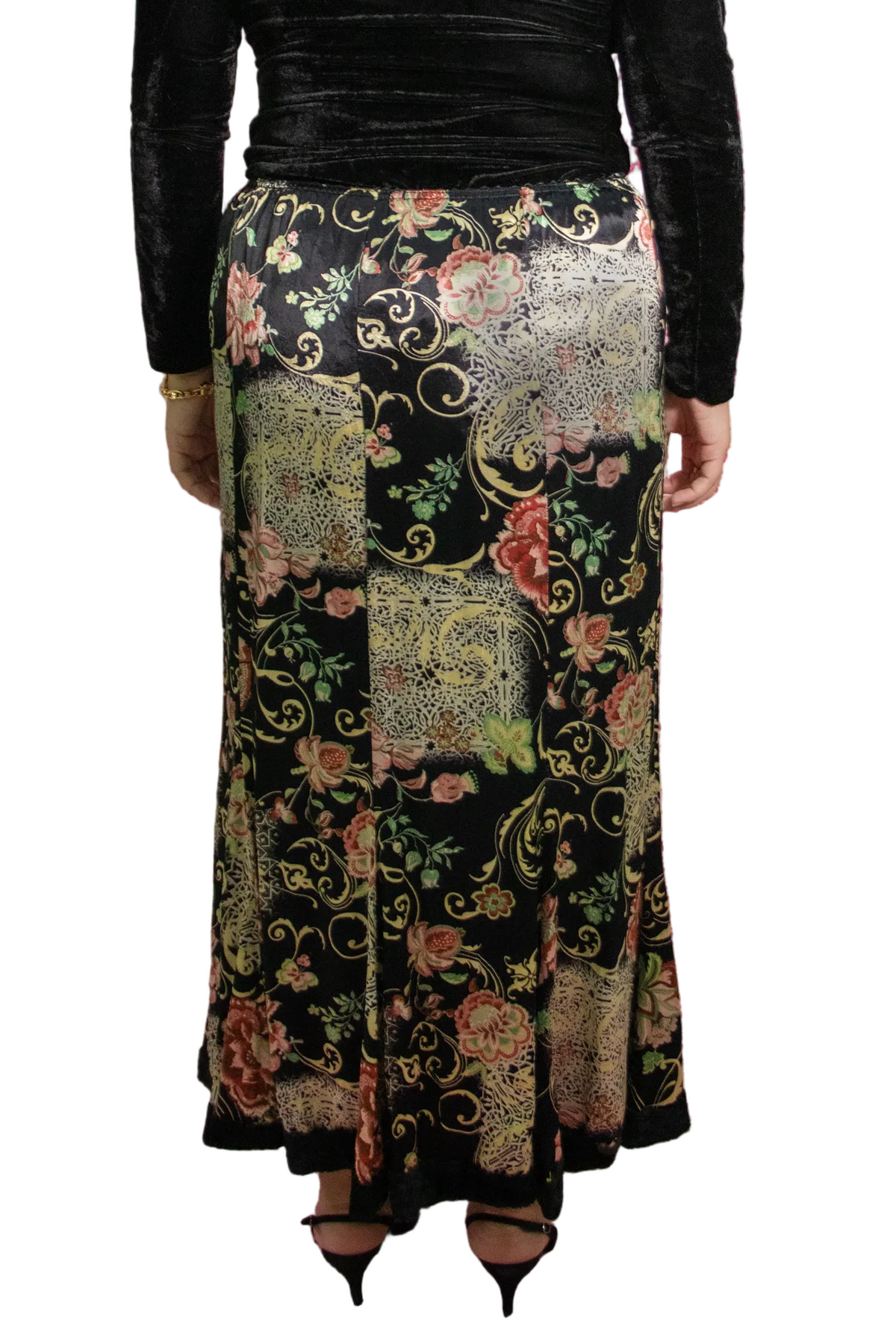 Verge Paisley Skirt