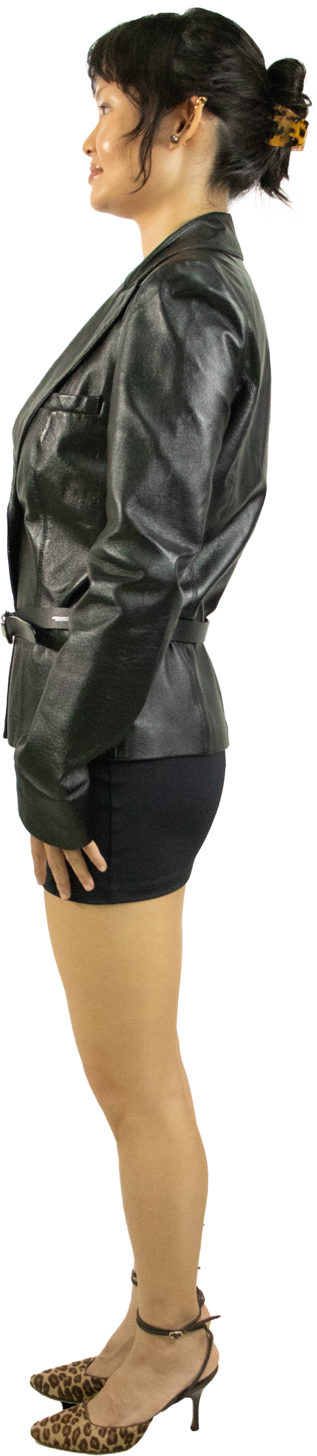 Princess Charlotte Leather Blazer