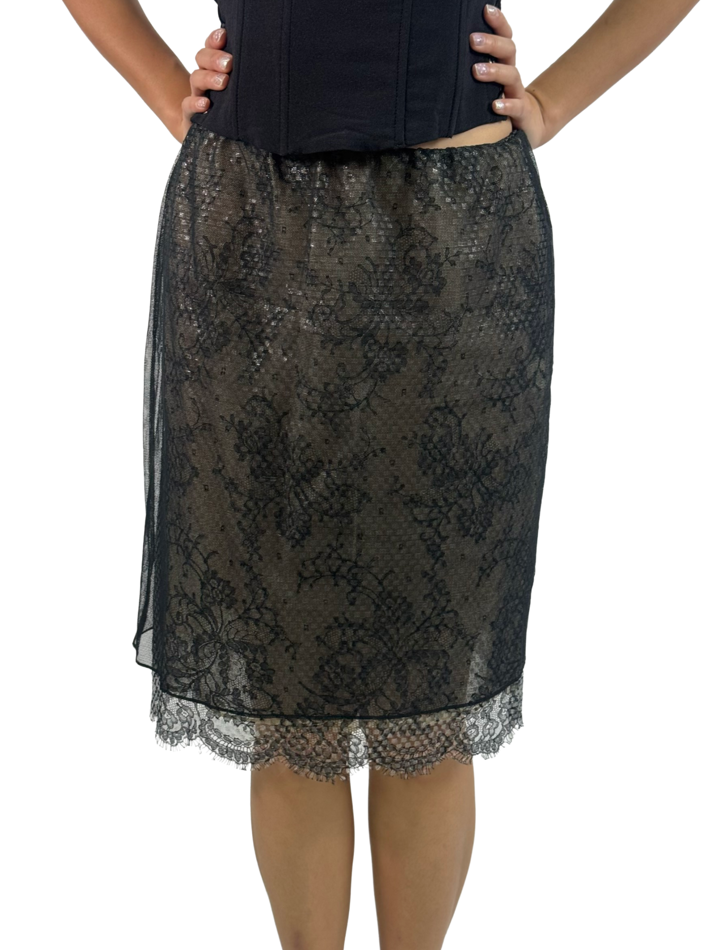 Gucci S/S 1999 Lace Skirt