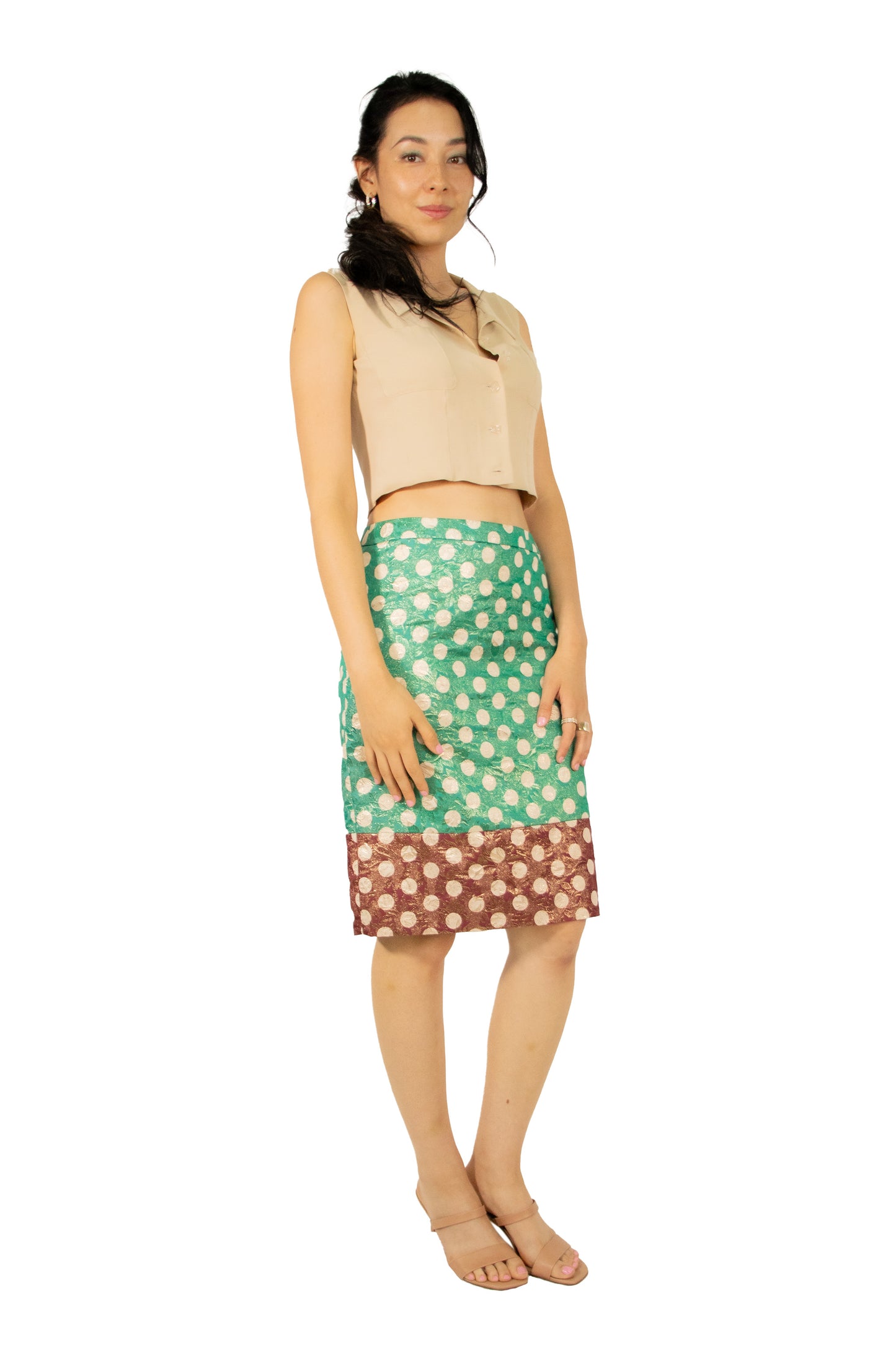 J. Crew SS 13 Polkadot Skirt