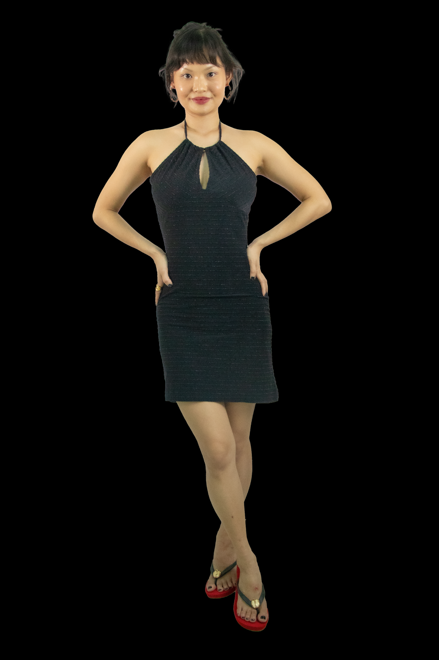 Fashion Fair Lurex Dress