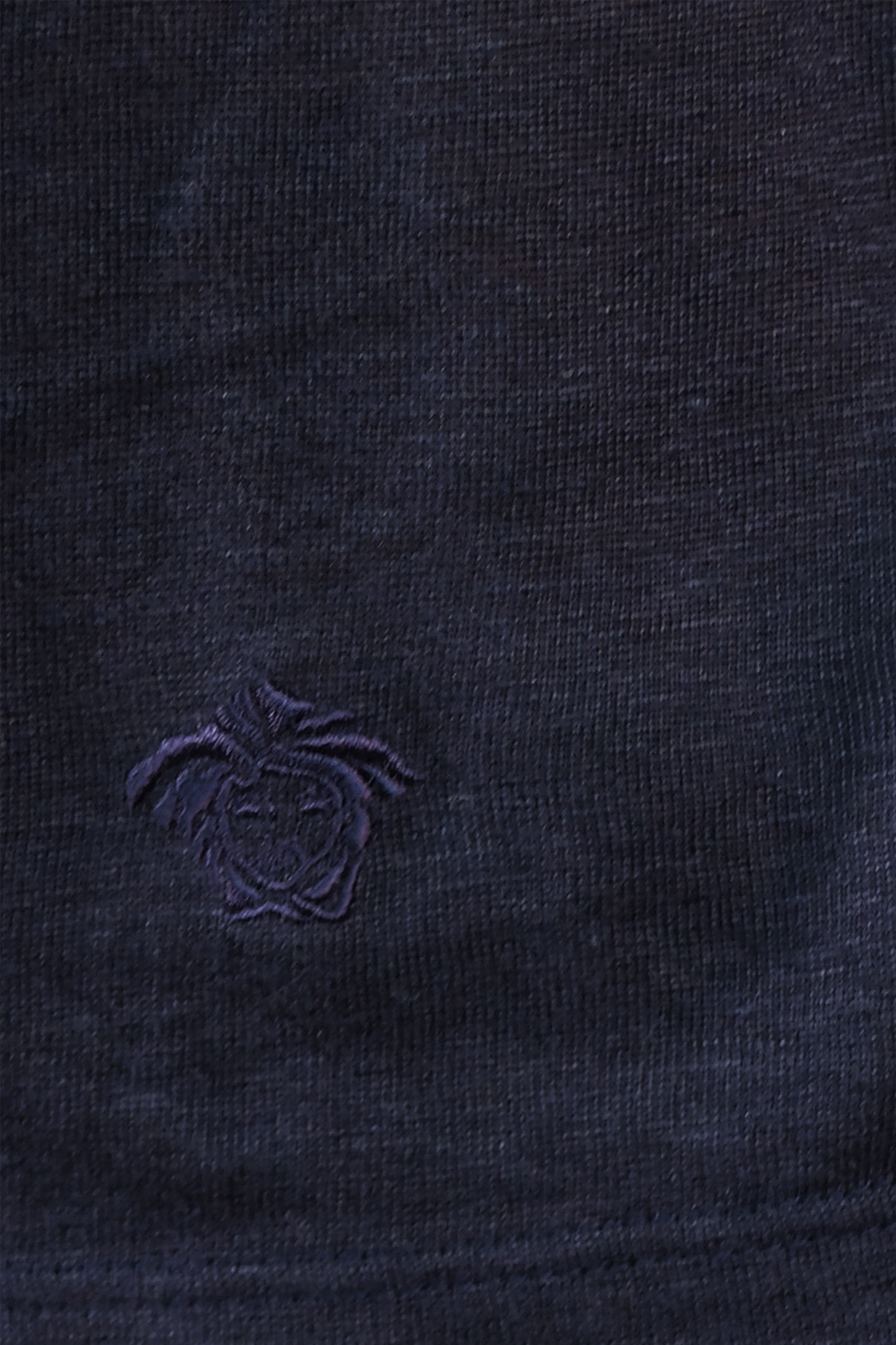 '90s Versace Medusa Face Linen Shirt