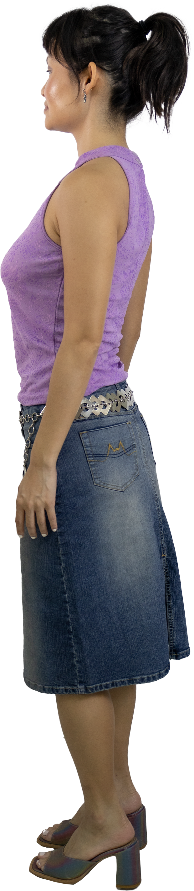 Valley Girl Denim Skirt