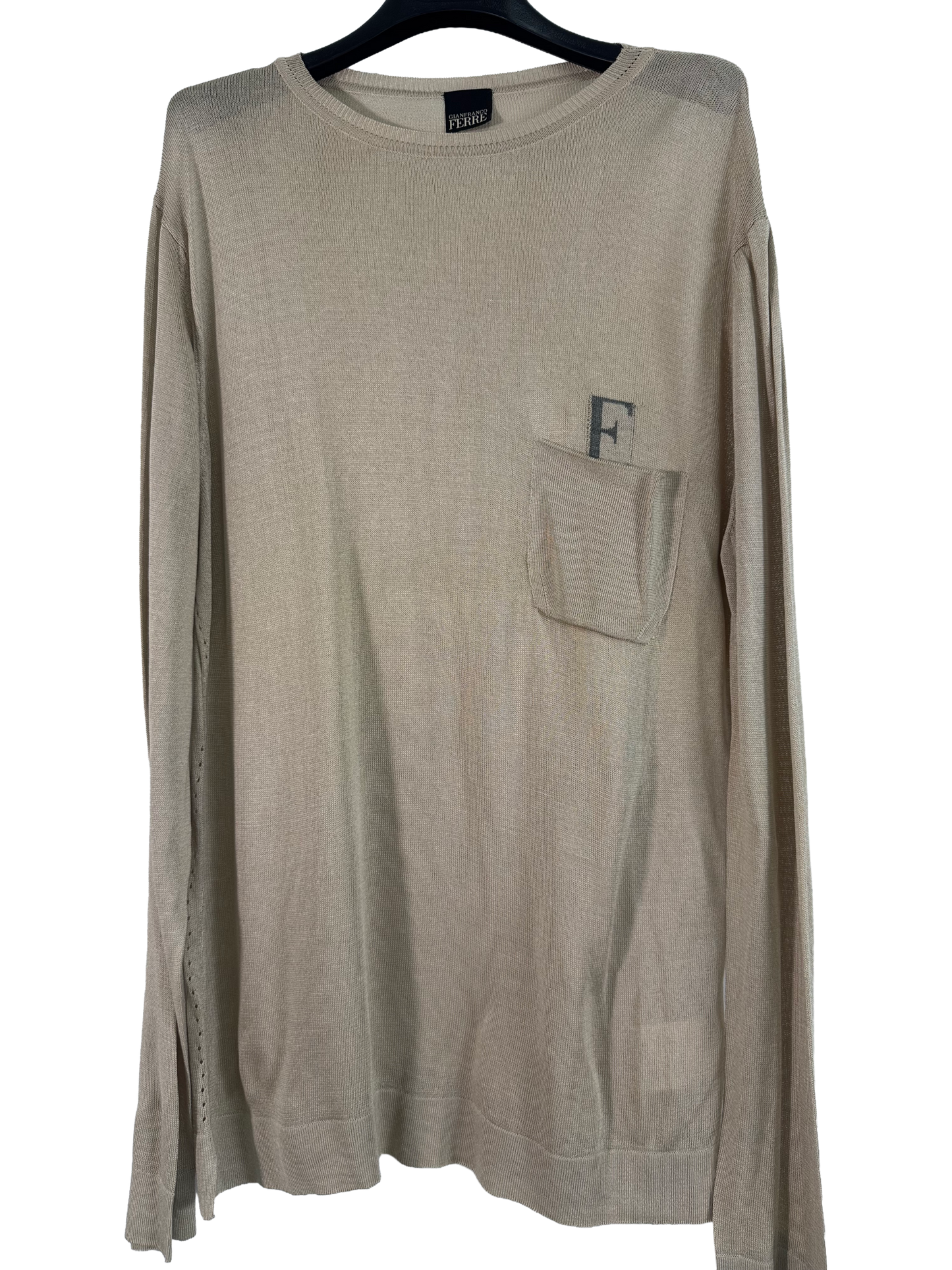 Gianfranco Ferre Sheer Pullover