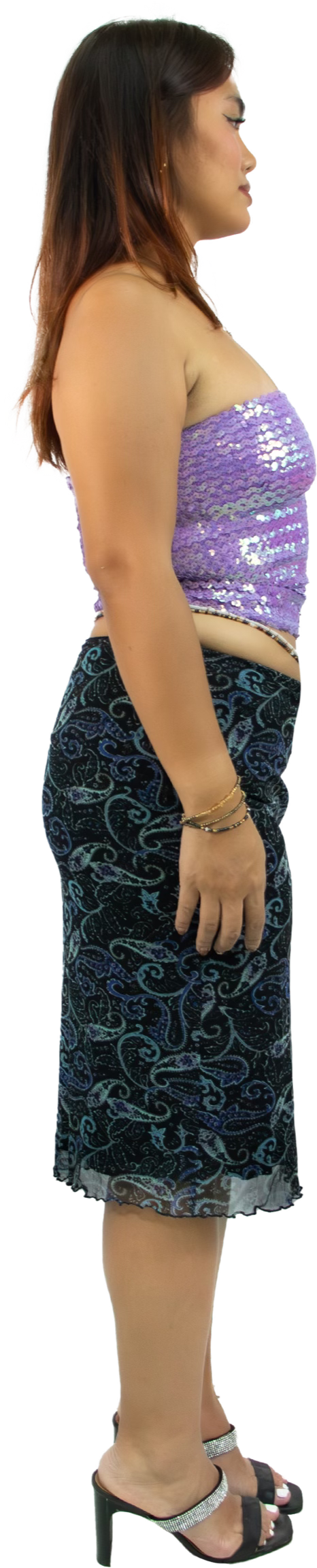 Lizzie Paisley Skirt