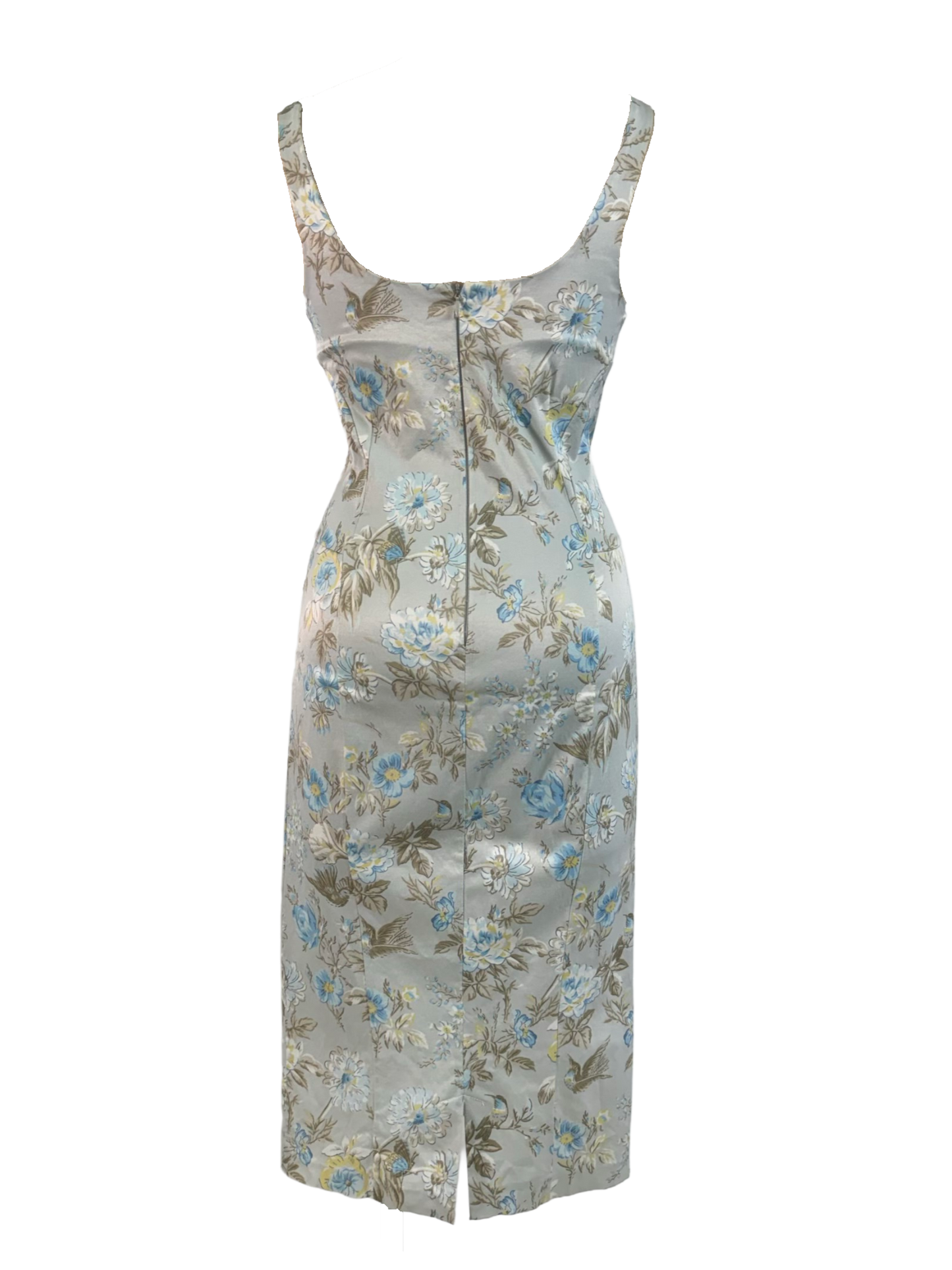 Dolce & Gabbana Hummingbird Floral Dress