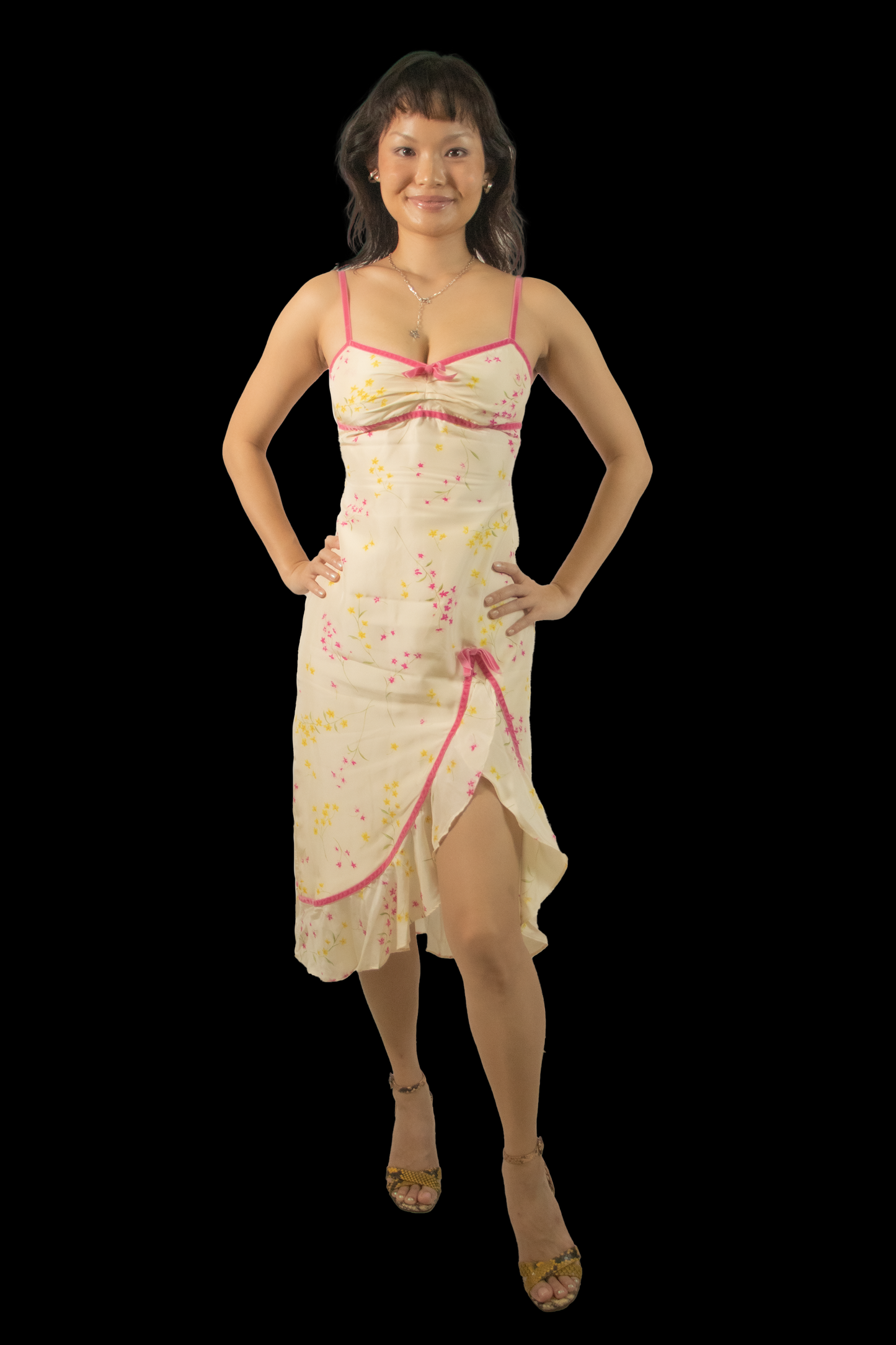 Maja Hanson Floral Slip Dress