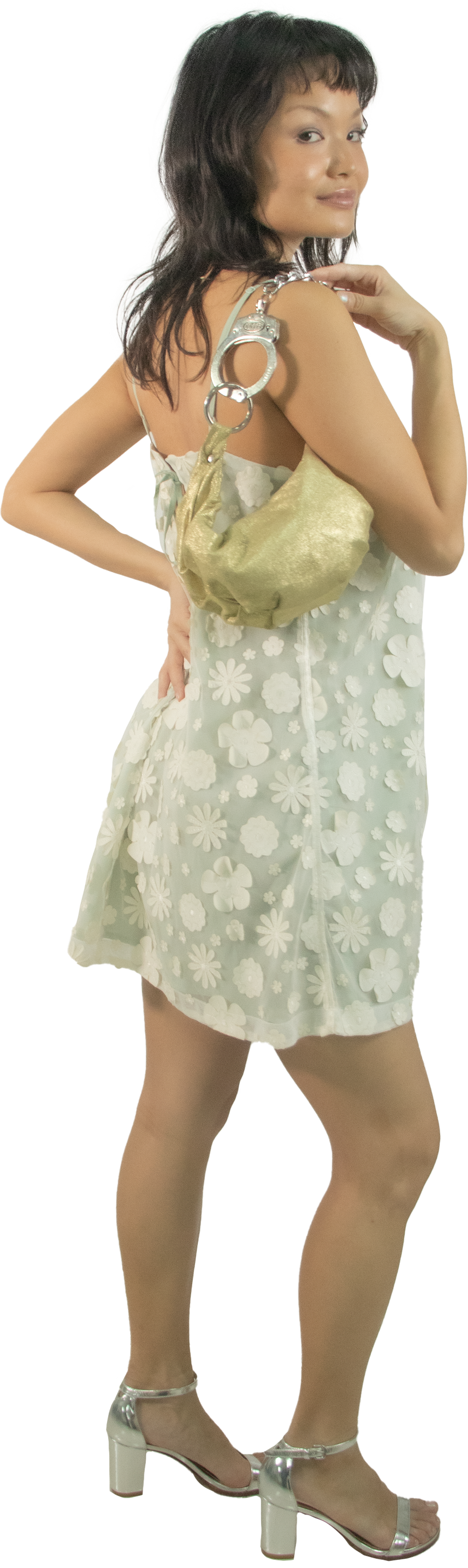 Kimchi Blue Flower Trapeze Dress