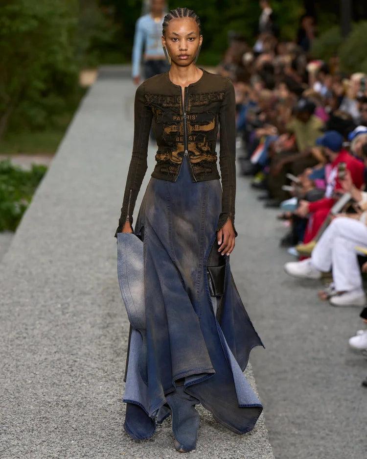 Y/PROJECT Denim Skirt