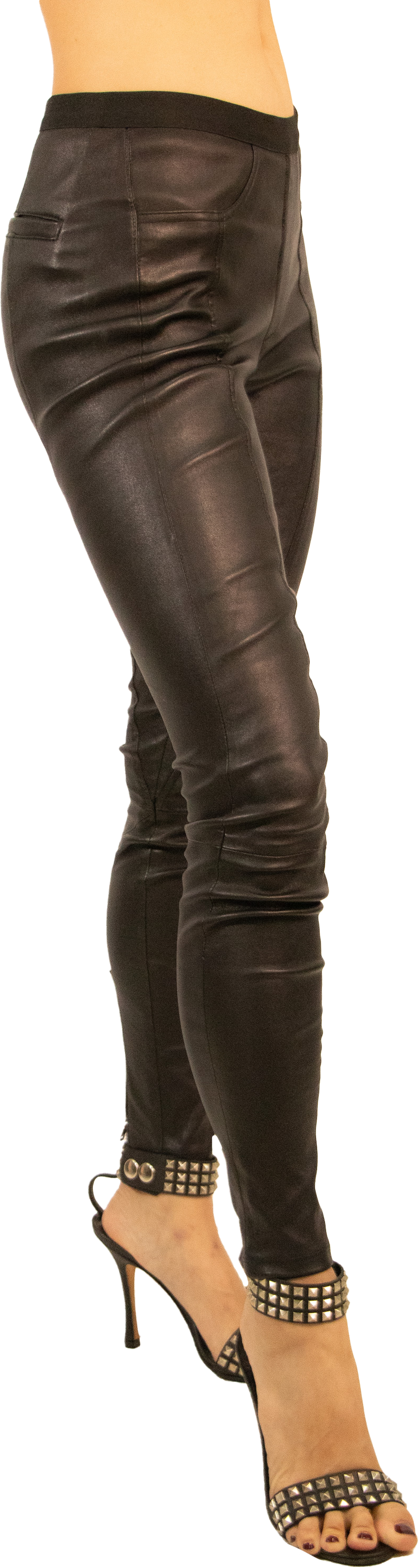 Helmut Lang Leather Leggings