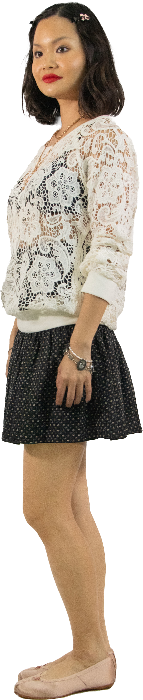 Taylor Baggy Lace Sweatshirt