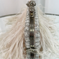 Alexander McQueen Knuckleduster Ostrich Feather Clutch