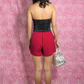 Charlotte Lurex Halter Top