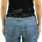 Genetic Low Rise Straight Leg Jeans