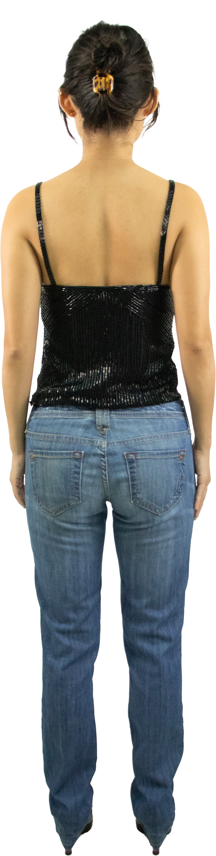 Genetic Low Rise Straight Leg Jeans