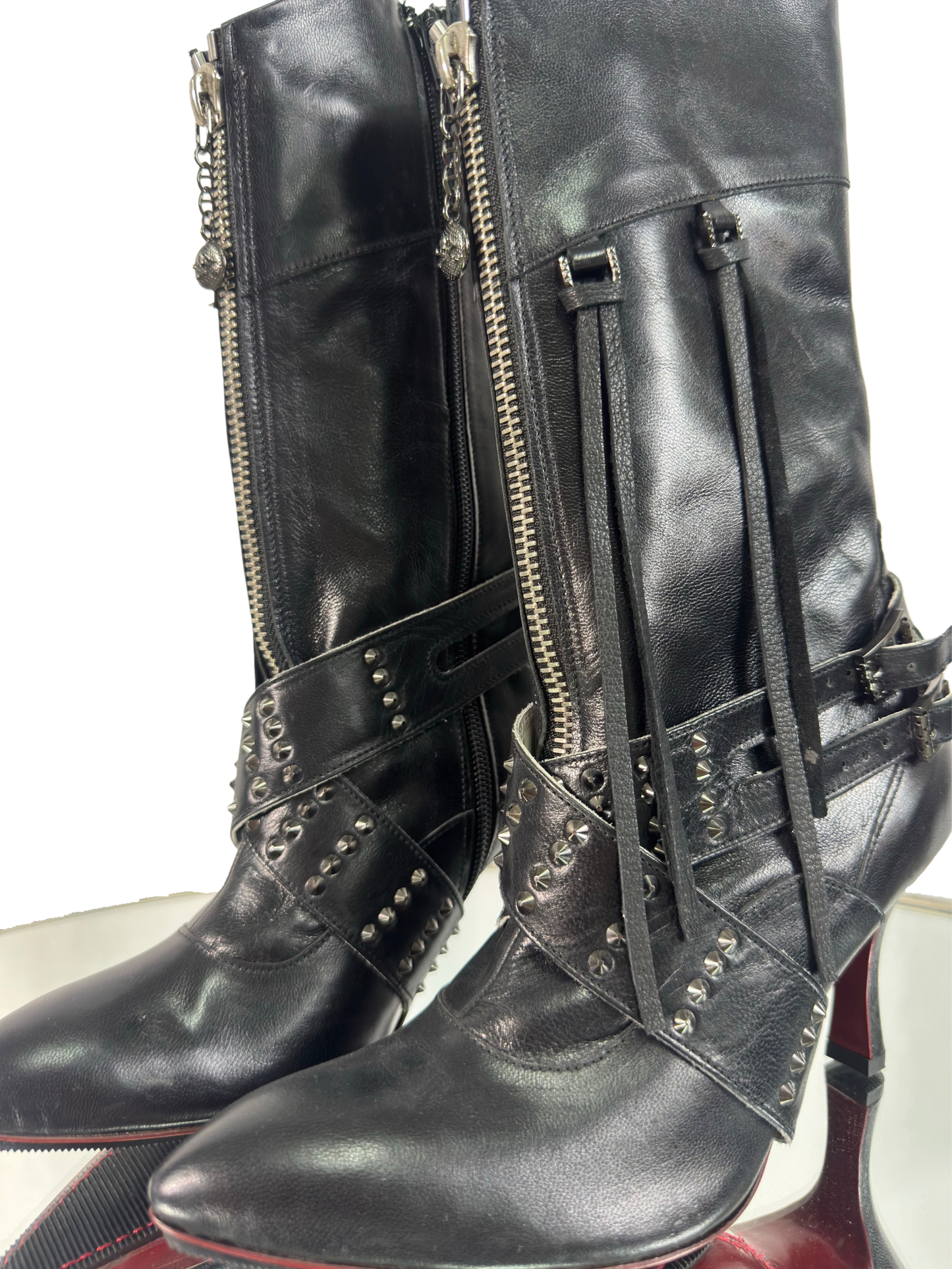 Hiromu Takahara Biker Booties
