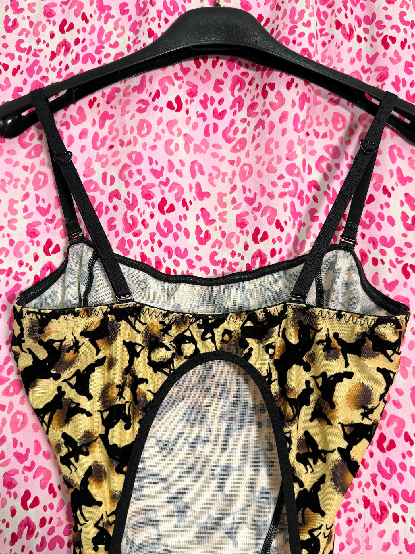 Poster Girl Leopard Print Romper