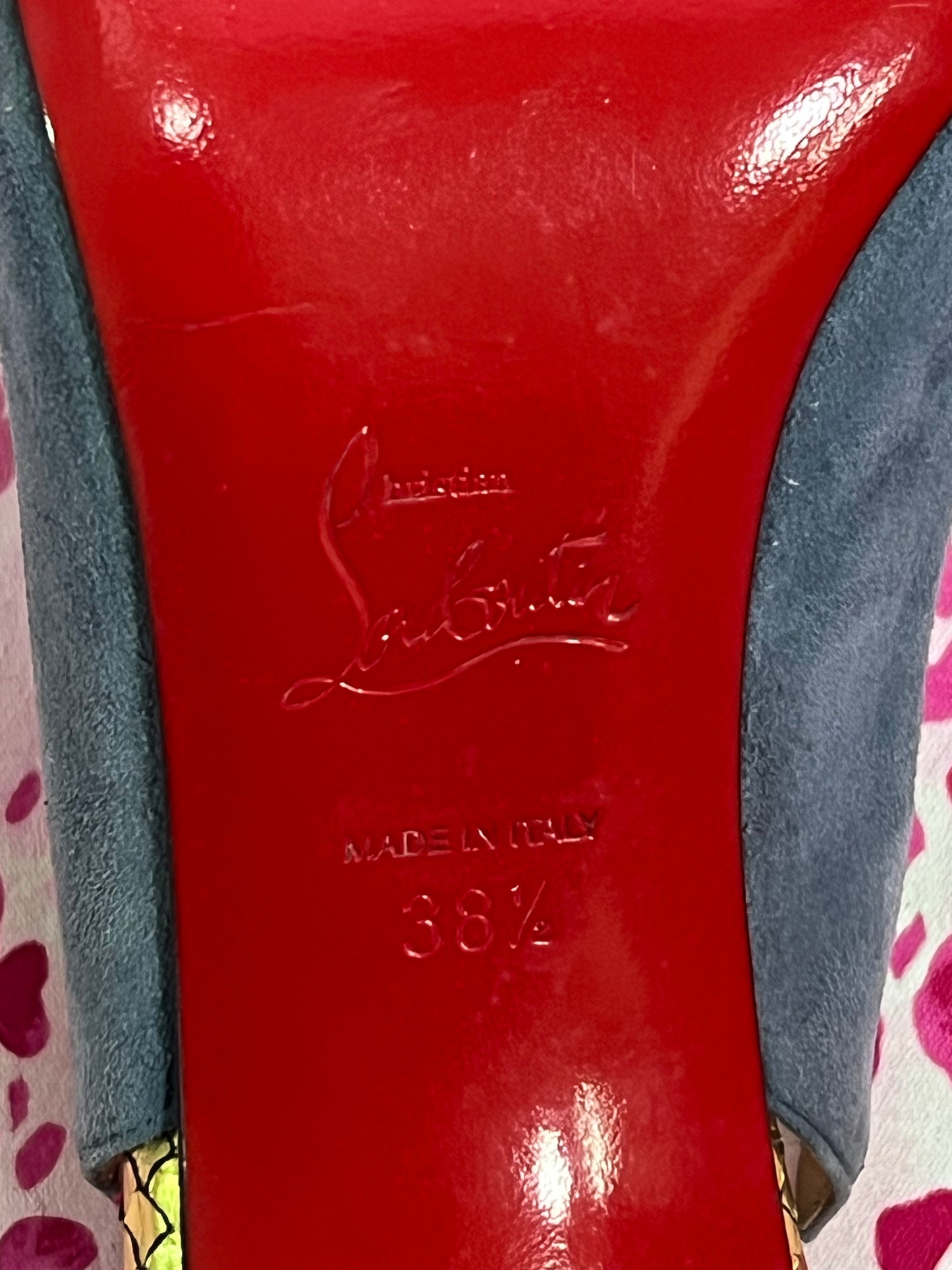 Louboutin Studded Spike Heels