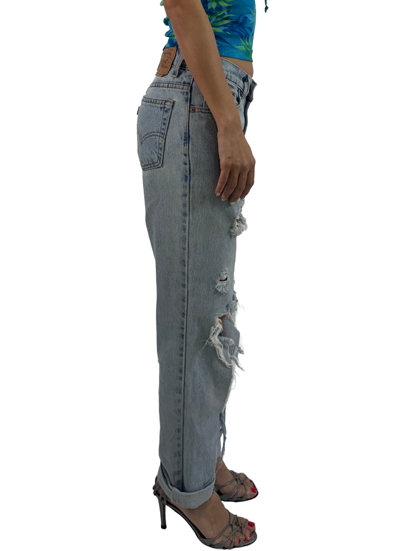 Levi’s 512 Ripped Jeans