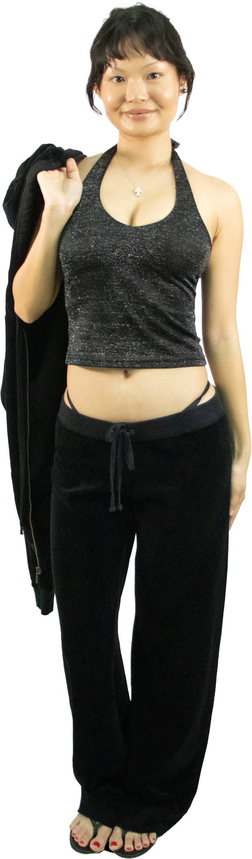 Charlotte Lurex Halter Top