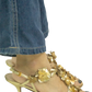 Prada Vintage Flower Applique Heels
