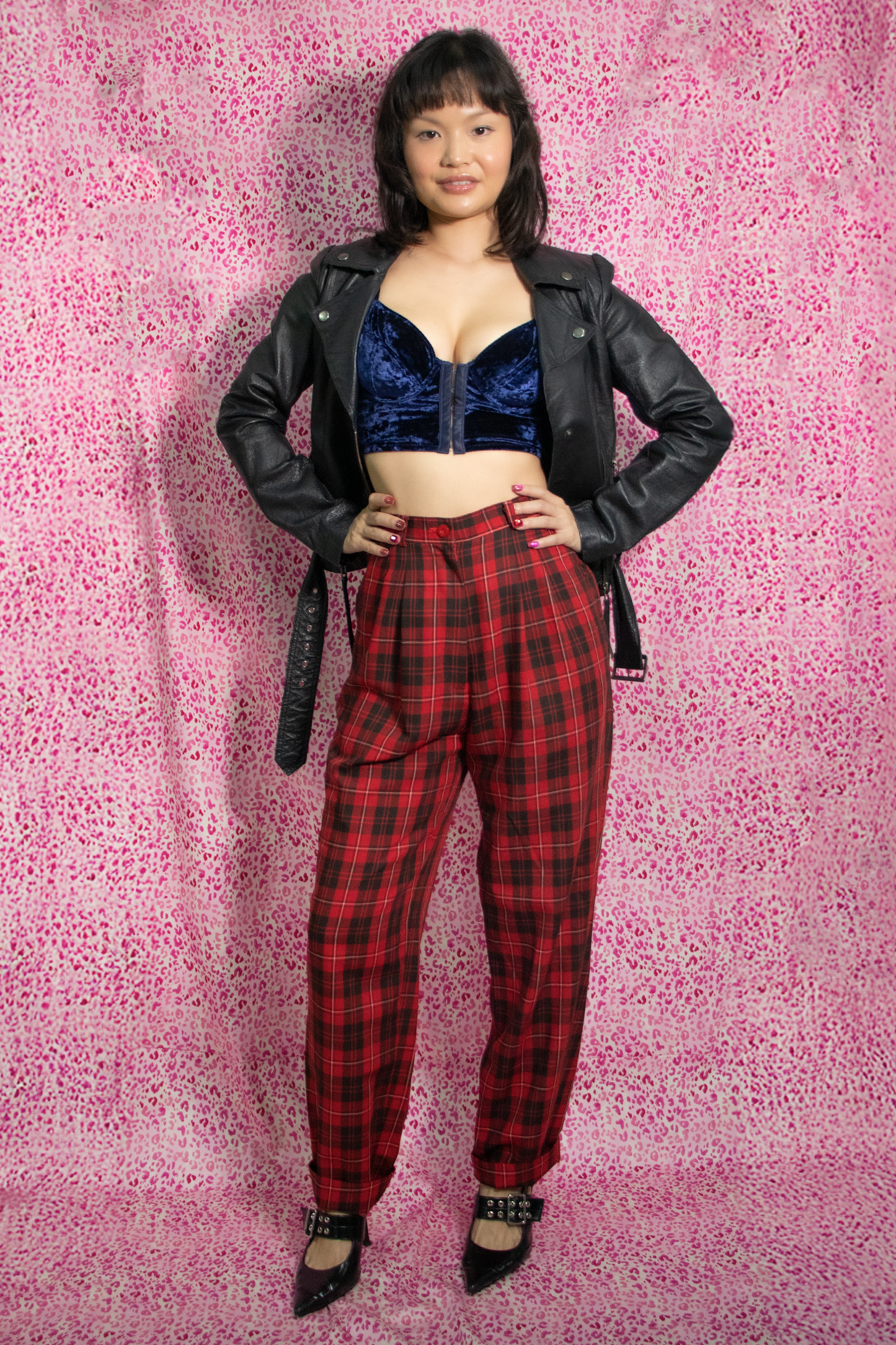 Lynx Plaid Pants