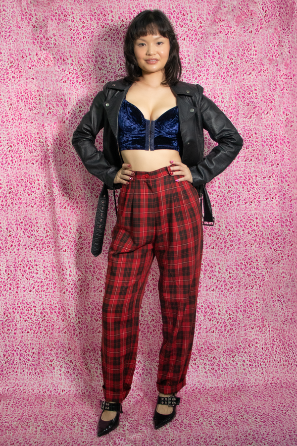 Lynx Plaid Pants