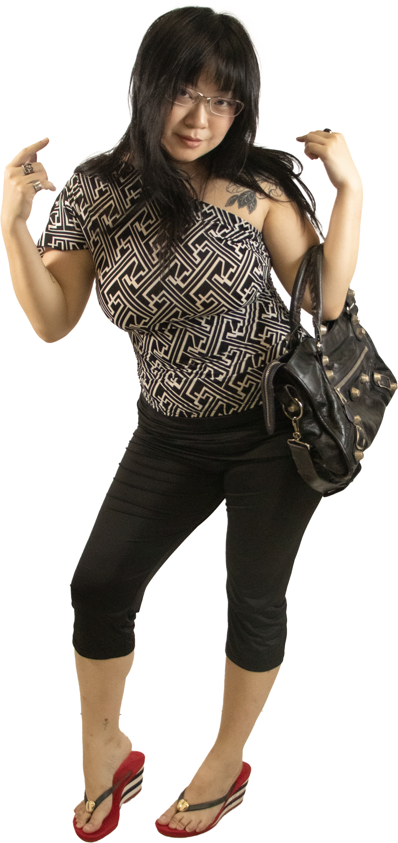 Portsmans Geometric Print Top