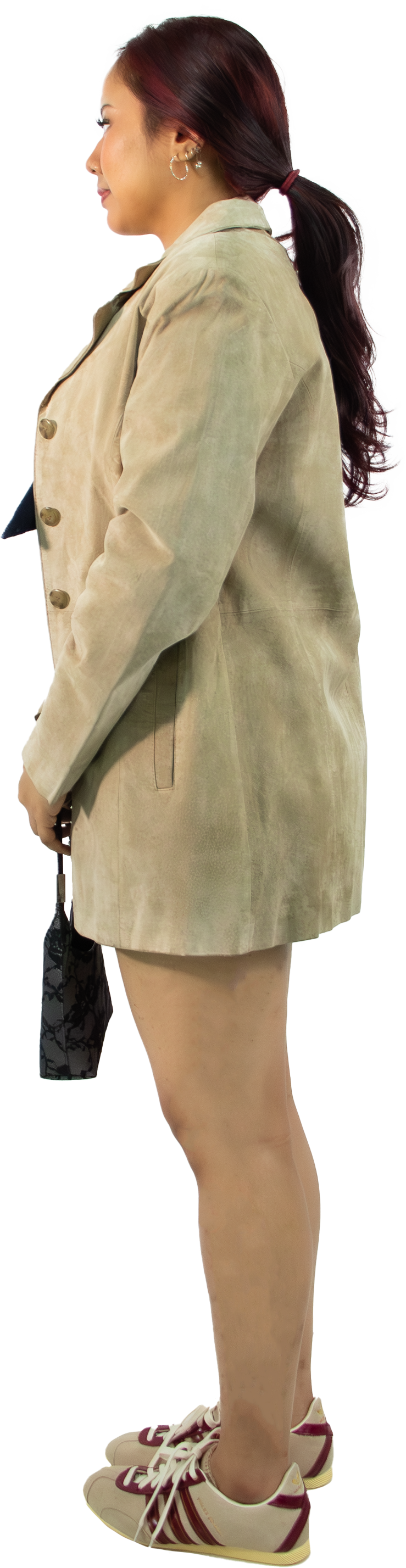 Jenna Suede Tan Jacket