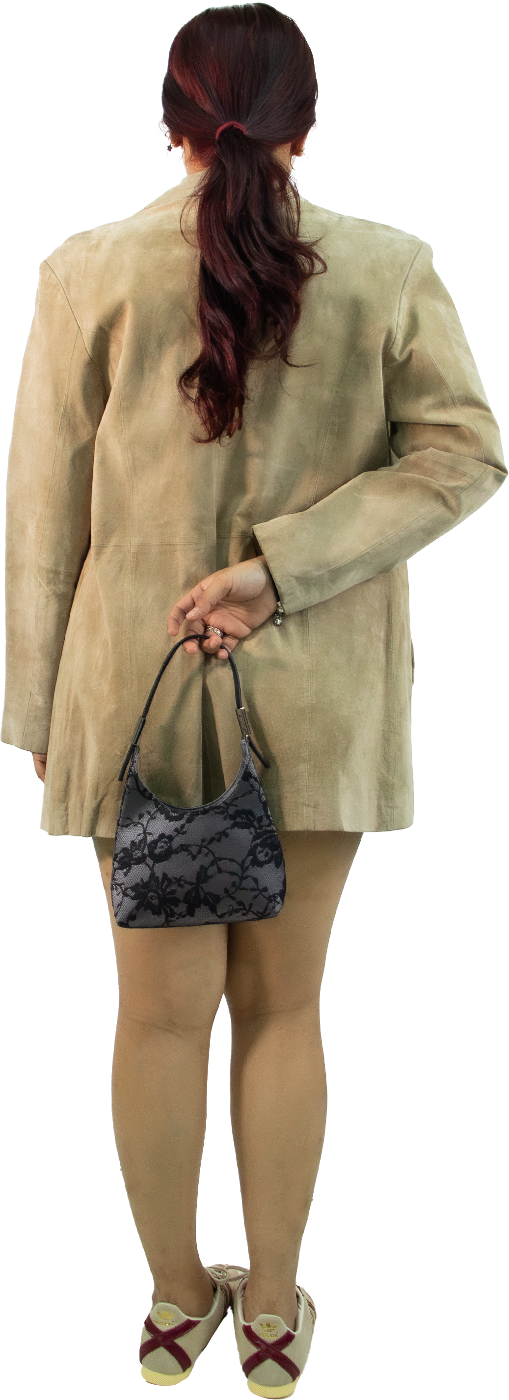 Jenna Suede Tan Jacket