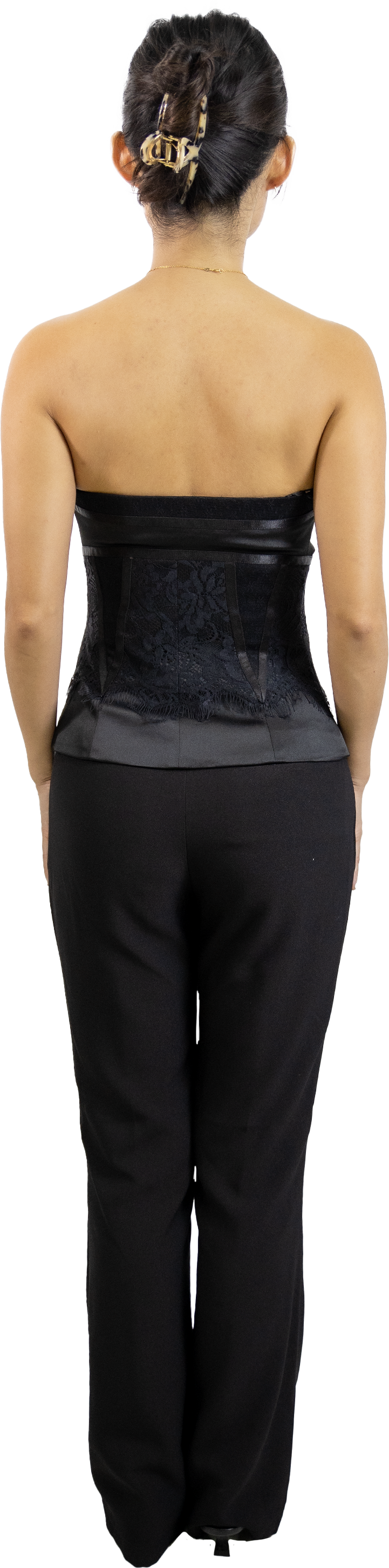 Events Satin and Lace Corset