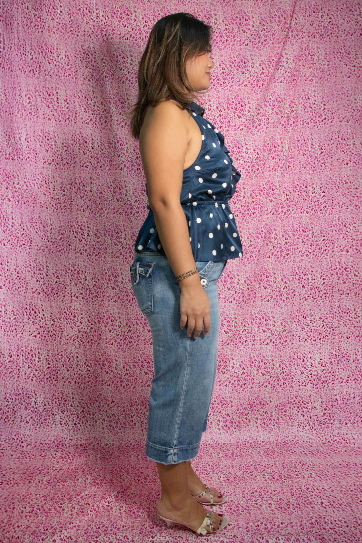 Tigerlily Polkadot Halter Top