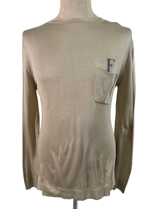 Gianfranco Ferre Sheer Pullover