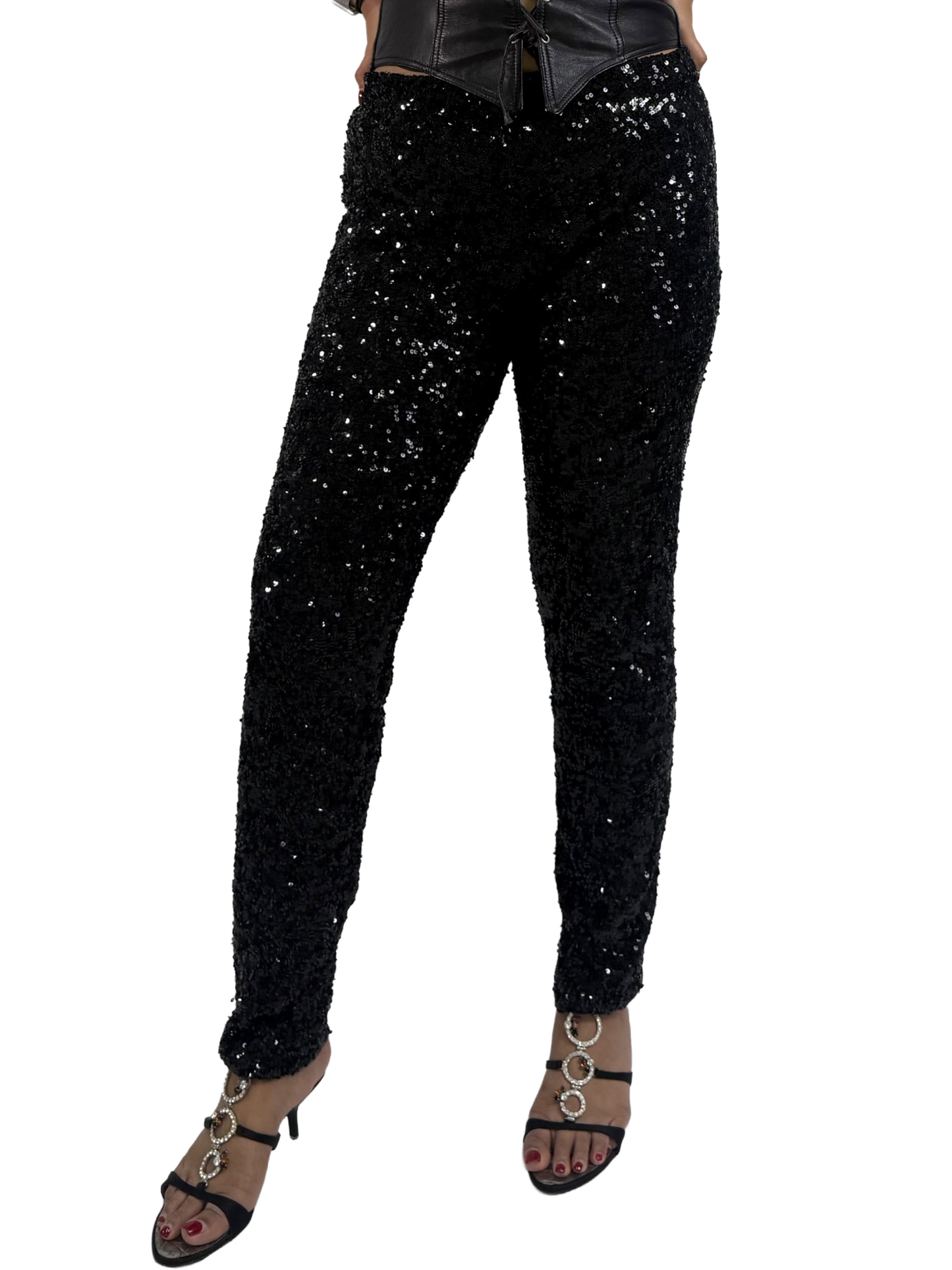 Donna Karan Sequin Pants