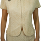 2008 Dior Eyelet Two Piece Skirt Suit Set