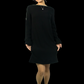 Old Celine Boatneck Zip Dress