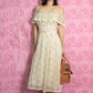 Gunne Sax Floral Dress