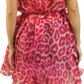 Just Cavalli S/S 2009 Pink Leopard Print Dress