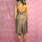 Elle B Bias Cut Silk Skirt