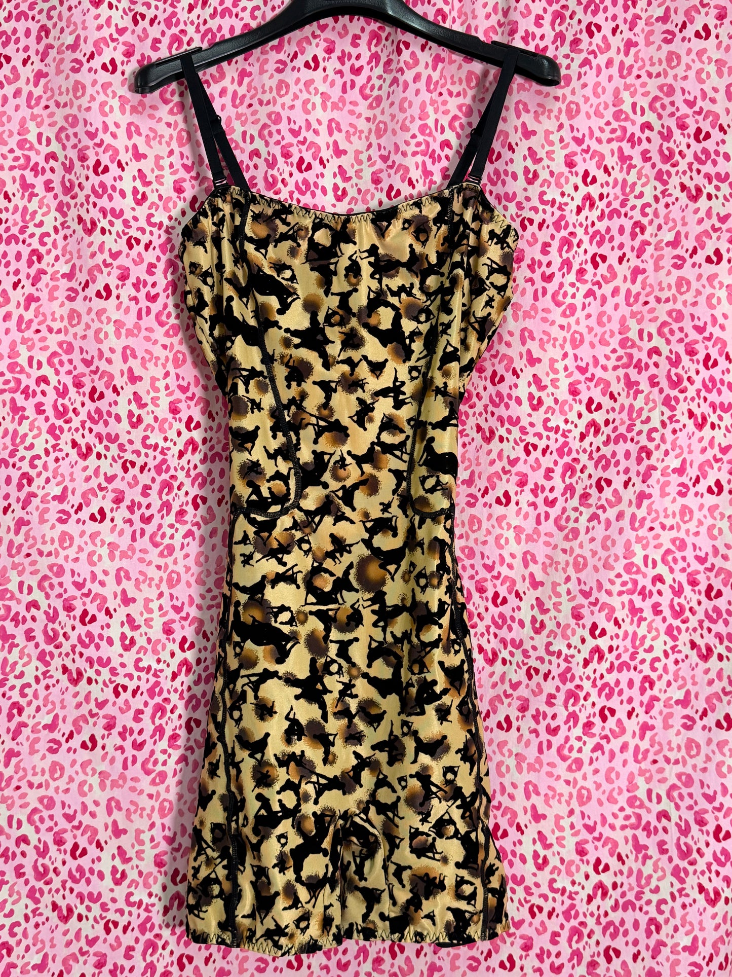 Poster Girl Leopard Print Romper