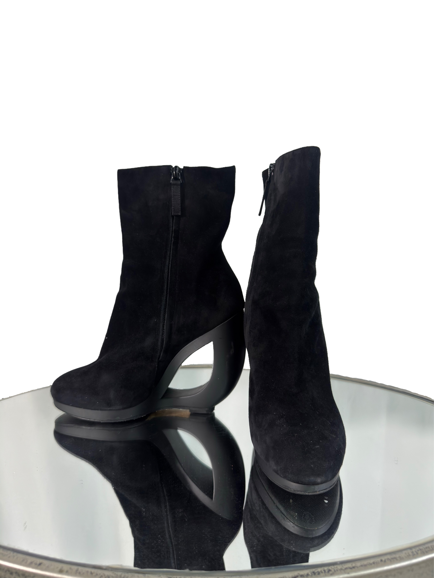 Manolo Blahnik Cut-Out Boots