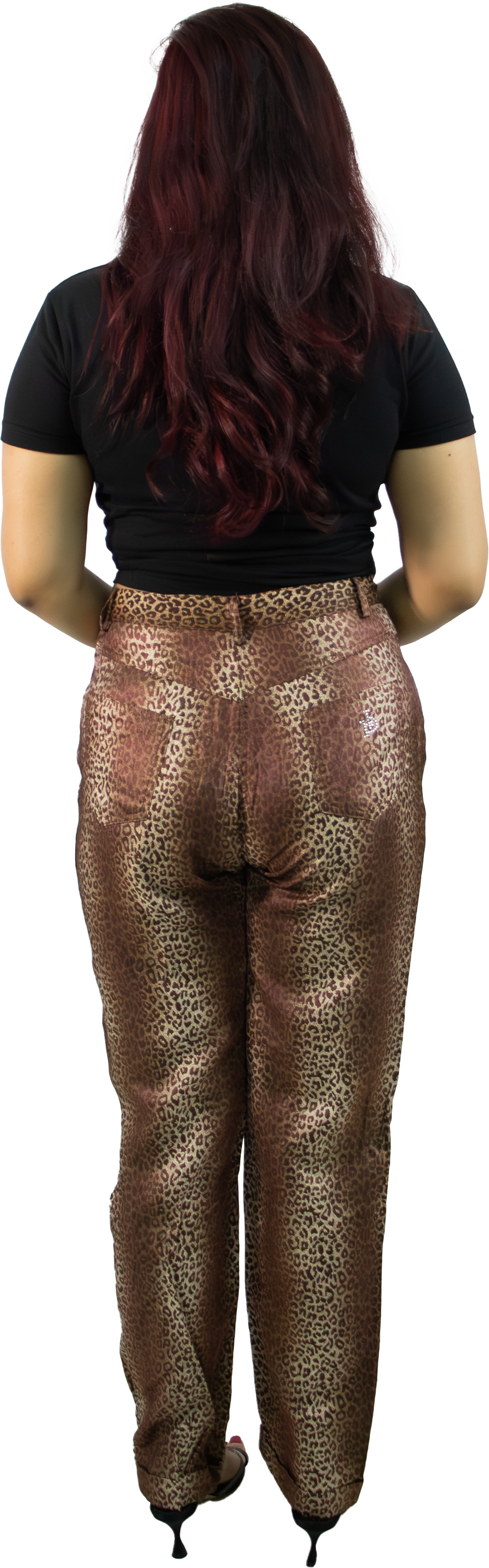 Roccobarocco Leopard Print Pants