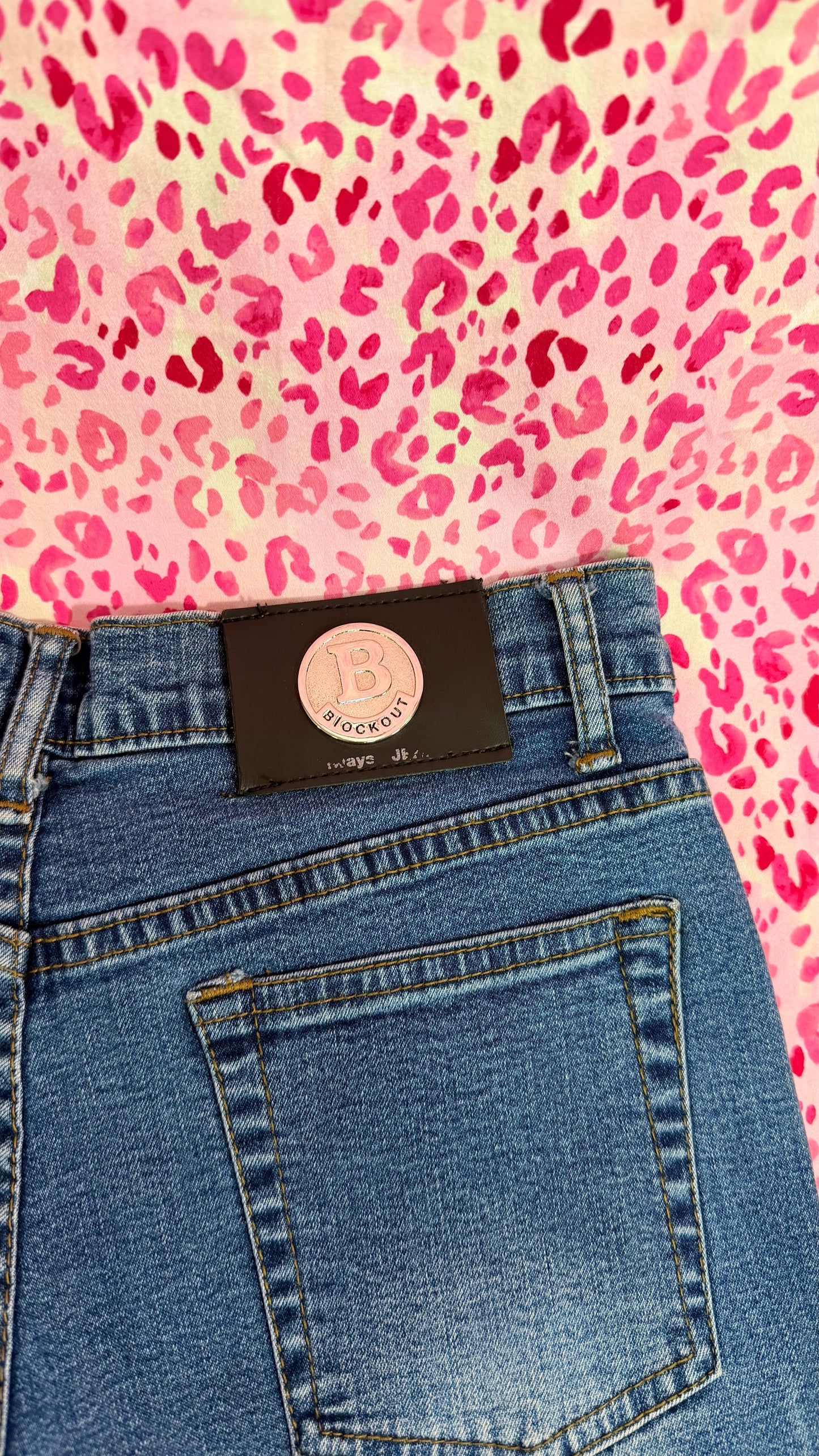 Blockout Flare Jeans