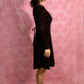 Betsey Johnson 90s Velvet Babydoll Dress