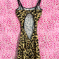 Poster Girl Leopard Print Romper