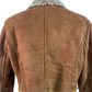 Brown Fur Cropped Jacket