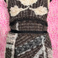 Nina Ricci Fall 2012 Tweed + Lace Brown Dress