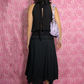 Vanessa Asymmetrical Lace and Sequin Handkerchief Skirt