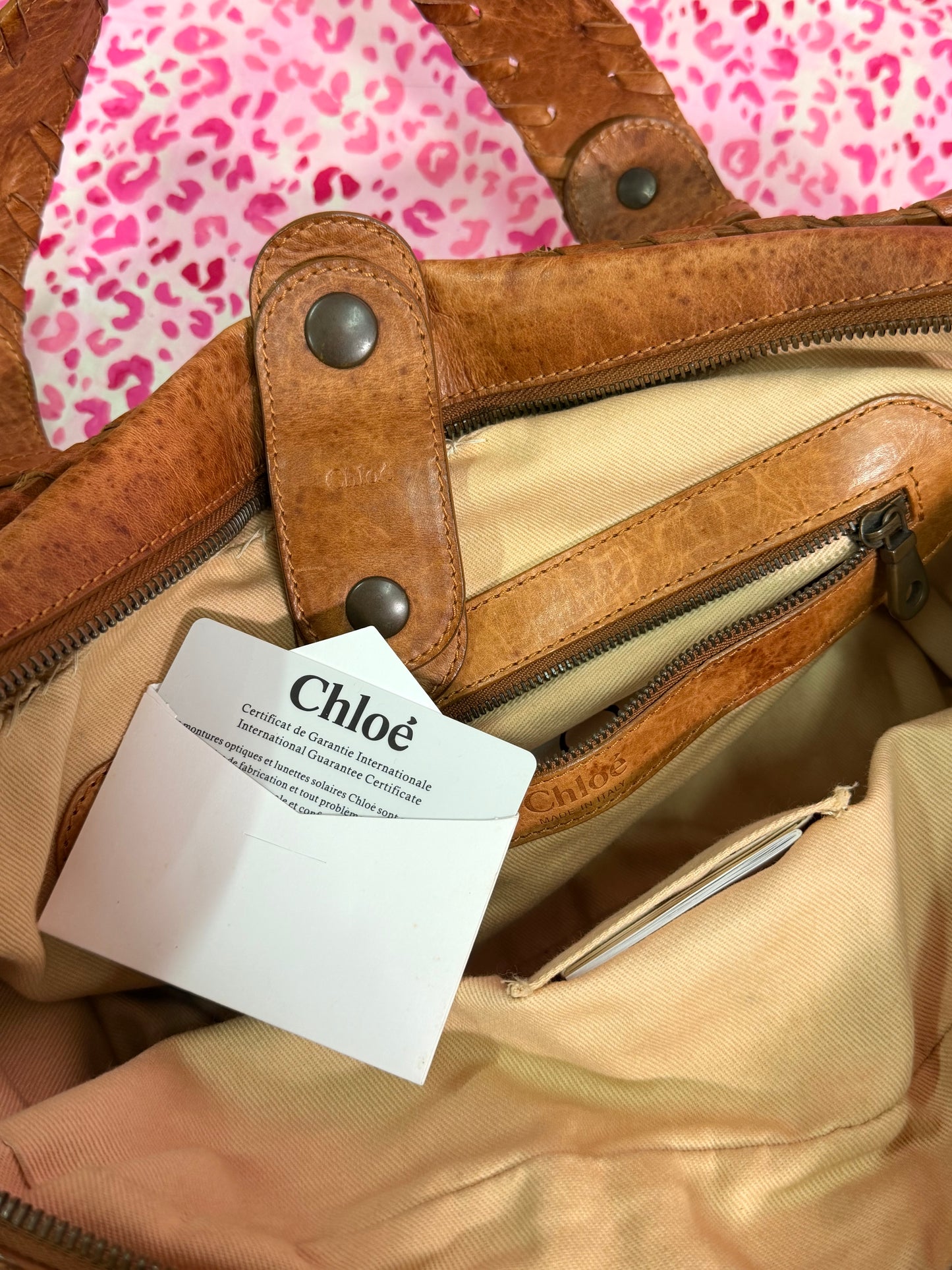 Chloe Silverado Mini Tab Bowler Handbang